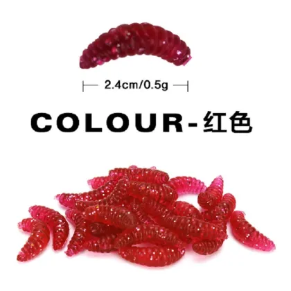 Bread Bug Fishing Lure Set: Bionic Soft Insect Lures for Fishing