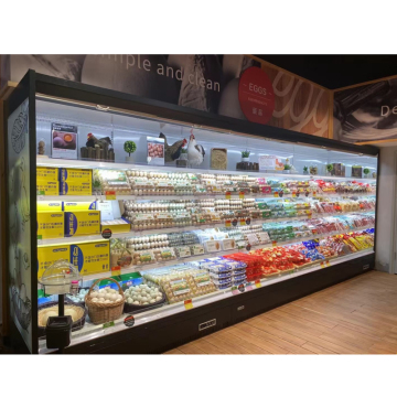 Multideck Supermarket Refrigerator Showcase