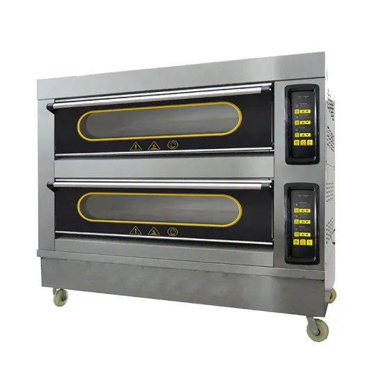 Intelligent Commercial Double Deck Gas Pizza Oven and Bread Baking Solutions for Bakeries