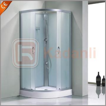 Massage shower cabin with top shower