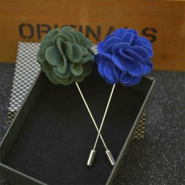2016 cloth fashion men double faced deer velvet decorative brooch pins