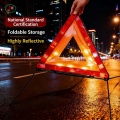 Triangle d'avertissement d'urgence réfléchissant