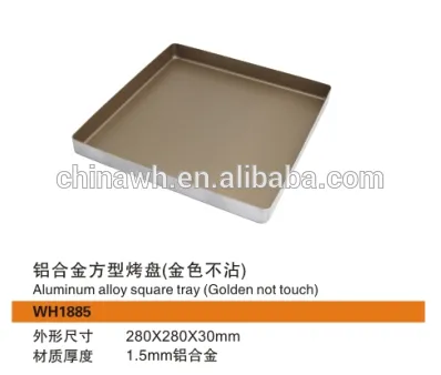 Alu.Square baking tray