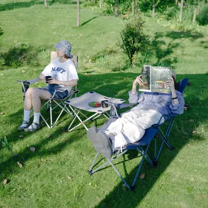 Naturehike Outdoor Camping Kit: Multifunctional Table & Recliner with Portable Folding Chairs