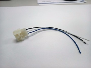 wire harness with 3 ways 6.35 housing