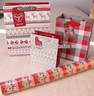 colorful custom printed shopping gift paper bag