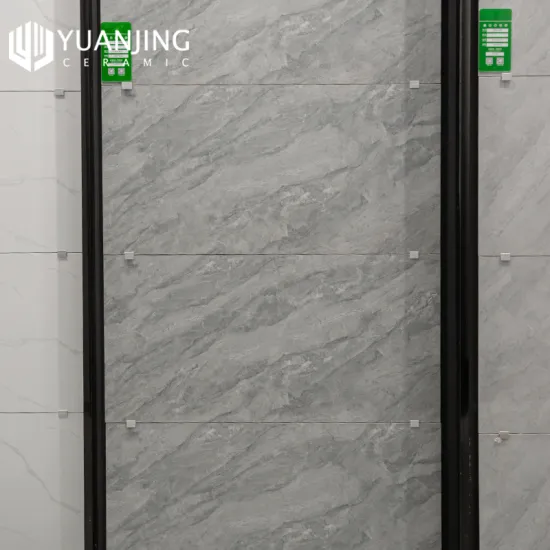 High-end Grey 400x800mm Glossy Marble Wall Tiles & Polished Porcelain Flooring: Elegance at Your Fingertips