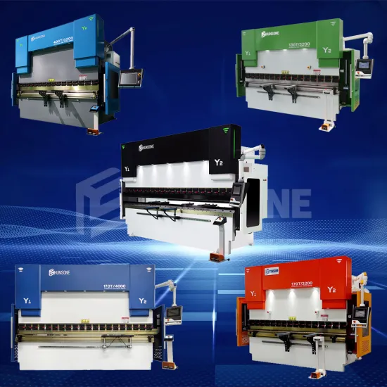 HUNSONE CNC Press Brake Machine for Metal Sheet Bending (130T-200T)