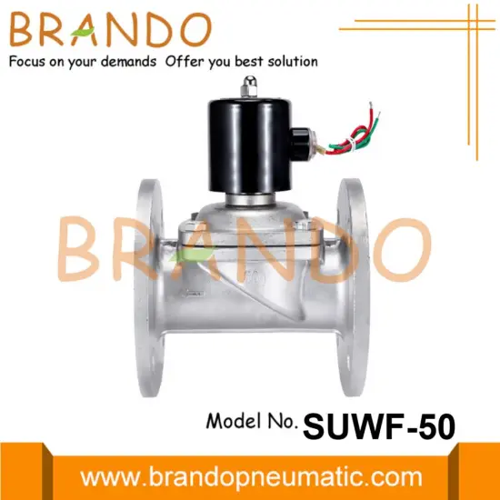 2'' Flange End Water Stainless Steel Solenoid Valve