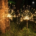 Solar Grass Globe Dandelion Lamp