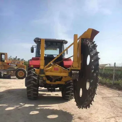High Efficiency Trencher Tractor Rock Saw Disc Trencher Machine - Ditch Witch Trencher For Sale