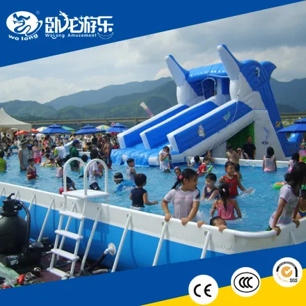 hot selling outdoor inflatable water slide, inflatable slide