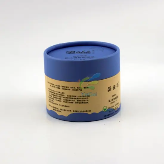 Innovative biodegradable cosmetic paper cardboard box packaging with Powder leakage