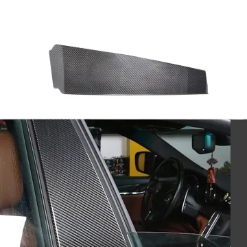 Carbon Fiber B Pillar Cover Trim for Maserati Quattroporte M156