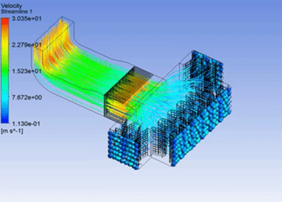 Air Flow Computing For Steel Construction