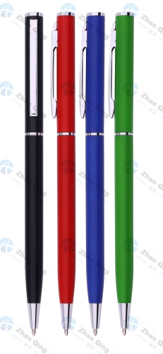 Hot Selling Slim Twist Metal Hotel Pen