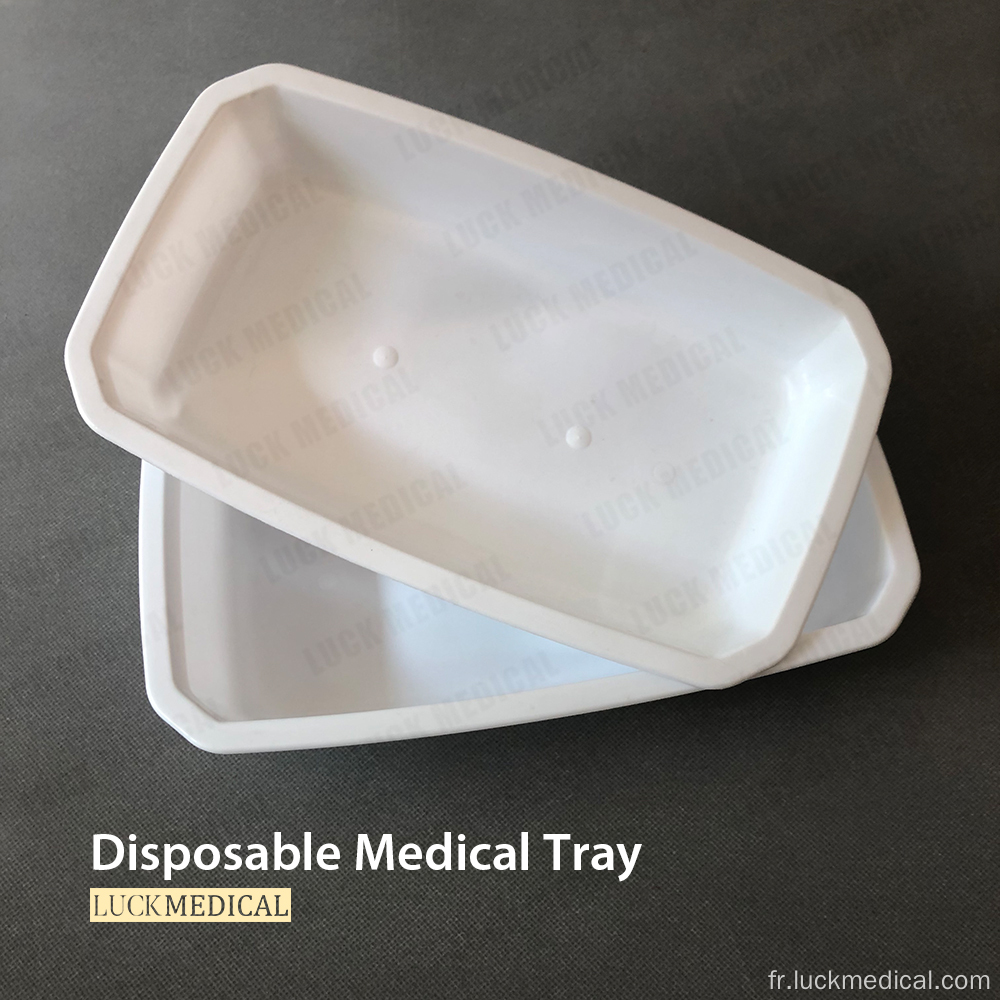 Chirurgical Use Plastic Square Tray