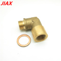 Brass oxygen sensor 90 degree connector extender