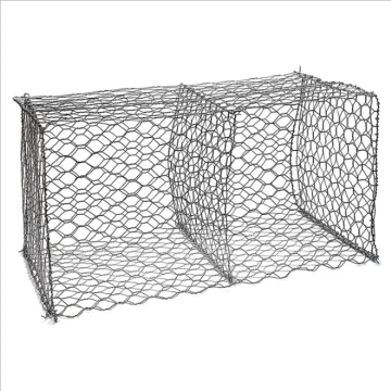 Hot Dipped Galvanized Hexagonal Gabion Box Wall