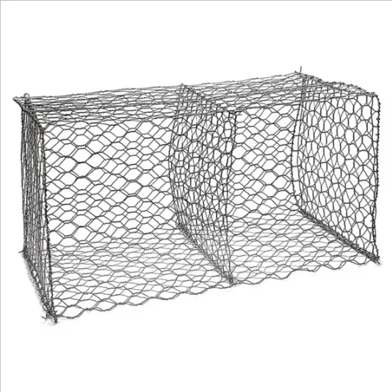 Hot Dipped Galvanized Hexagonal Gabion Box Wall