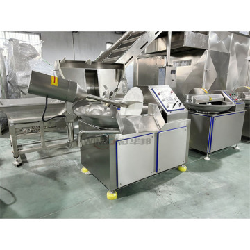 Automatic Electrical Industrial Meat Cutter Bowl 80L