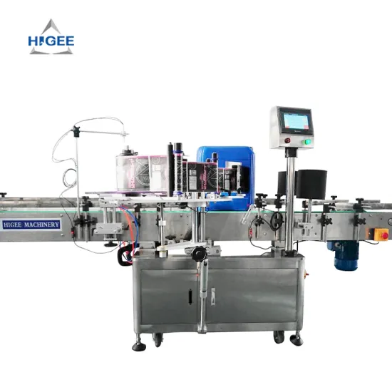 HIGEE Jerrycan Labeling Machine - Double Side Labeling Solution