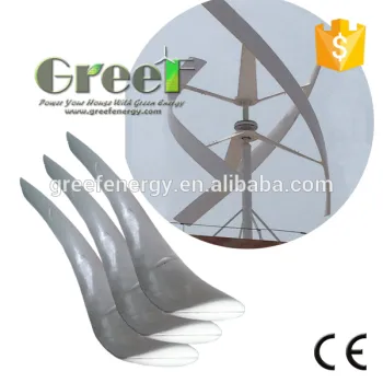 VAWT blades for sale !! frp wind blades ,easy installation vertical axis wind turbine blades
