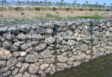 PVC coated heavy duty stone hexagonal gabion box