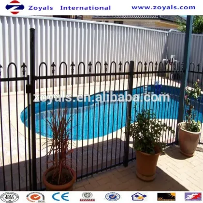 PVC &Galvanized Pool Stockade