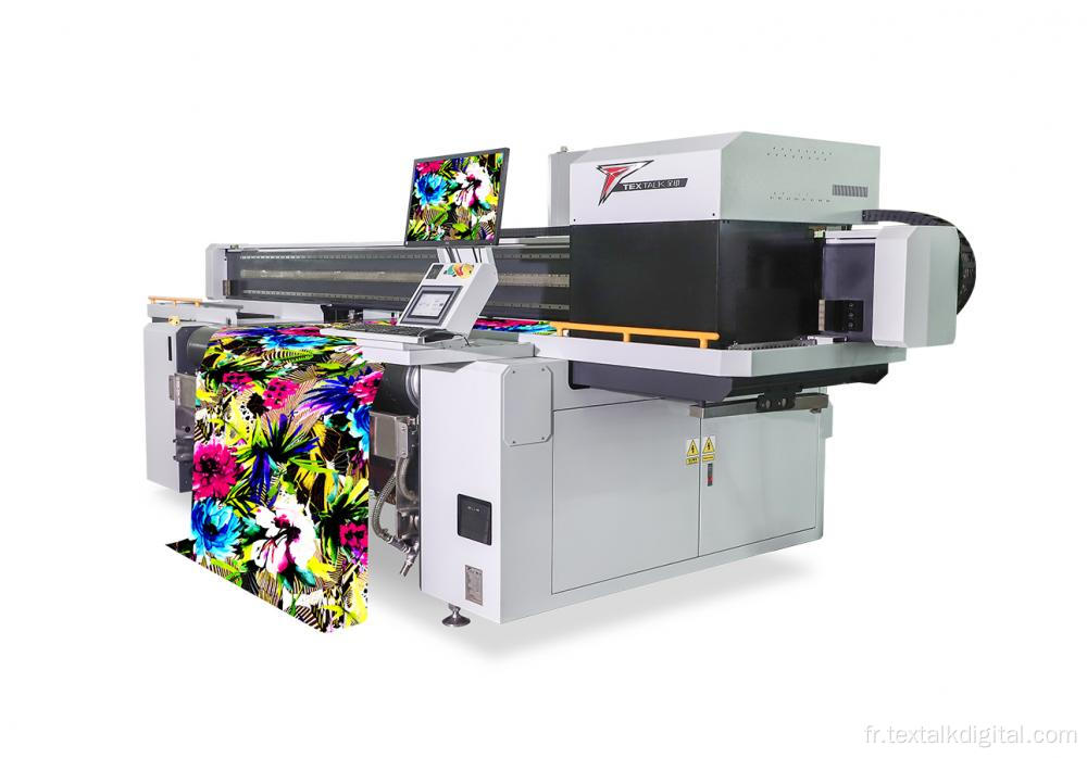 Machine d'impression textile en tissu