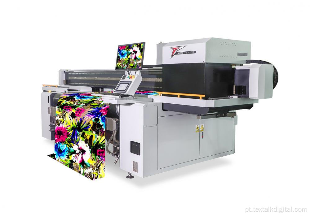 Máquina de impressão têxtil de tecido