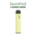 Caneta Gunnpod para cigarro descartável 2000 Puffs Juice Vape