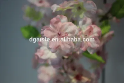 dry flower artificial cherry blossom fabric flower