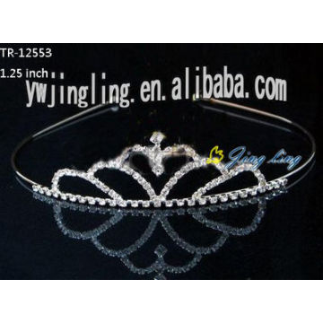 Jingling pequeña corona de la Tiara de la boda para la venta