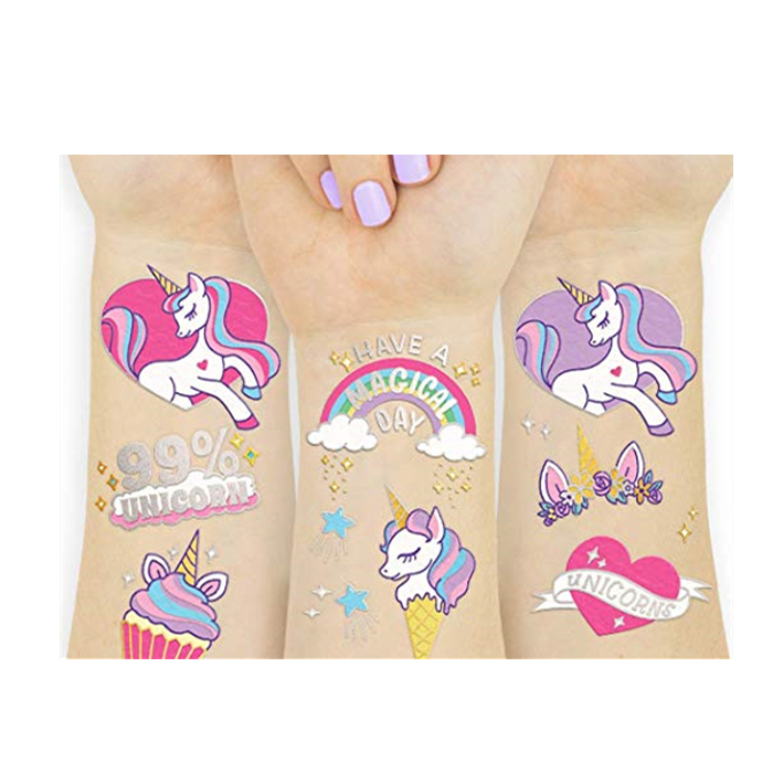 Unicorn Party Tatoos 1 Unicorn Party Tatoos 1