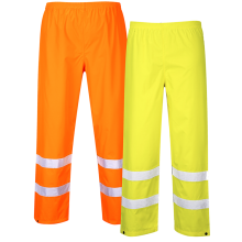 OEM waterproof Reflective safety rain pants