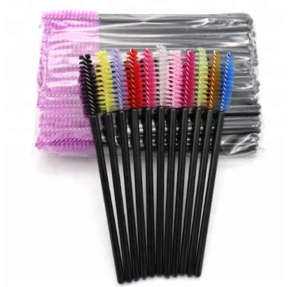 Pink Mini Lash Spoolie Eyebrow Applicator Brush