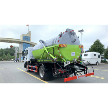 12CBM Dry and Wet Vacuum Truck for Sucking/Discharging