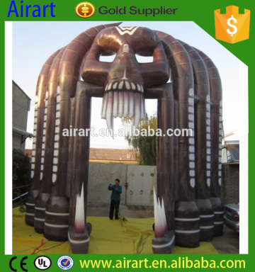 Hot inflatable archway, airblown halloween day inflatable archway for custom