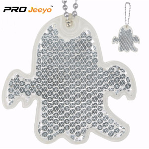 Night Reflective Silver Ghost Acryl Kids hanger