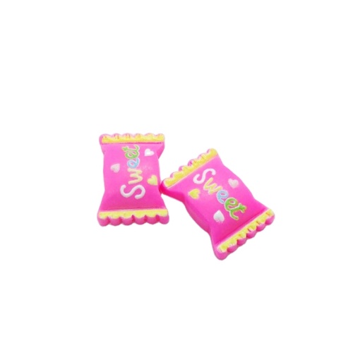 Sweet Candy Resin Charms Lovely Food Artificial DIY Craft Headwear Earrings Pendants Accessories