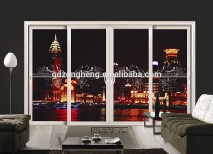 Kitchen Cabinet Aluminum Frame Frosted Glass Bathroom Tempered Glass Door