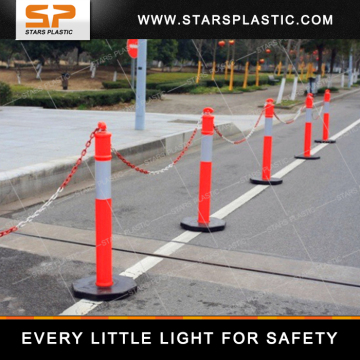 1.2M Reflective Safety T-Top Warning Bollard T-Top Warning Post