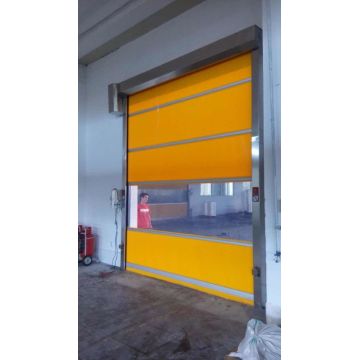 PVC Fast Door Puerta ลงทะเบียน de Alta Velocidad
