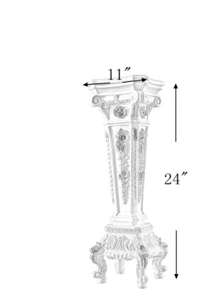 Neo-Classical Carved Giltwood Wood flower stand