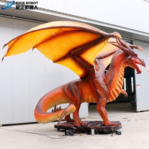 Dinosaur Park Animatronic Dragon for Outdoor