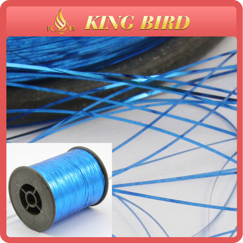 color flat metallic yarn for decoration