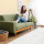 321 Siedzisko Linen Armrest Lounge Zestaw Sofa