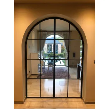 Modern Iron Doors: Latest Designs for Interior and Front Entrances with Glass