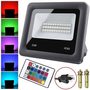 100W 25W 35W 55W LED RGB Flood Lights with Memory Function: Outdoor Landscape Lighting Solutions